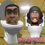Backrooms Skibidi Toilet Terrors  Huggy Wuggy