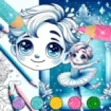 Ballet Dance Coloring Book