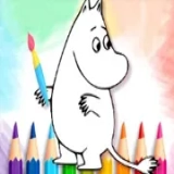 Coloring Book: Moomim
